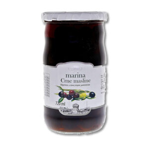 Marina black olives - bitter 720ml