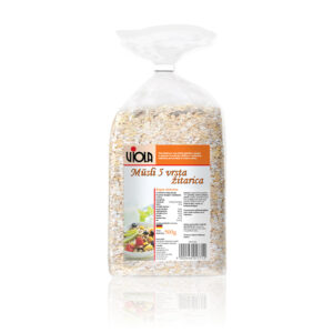 Müsli 5 grains 500g (Lactose Free